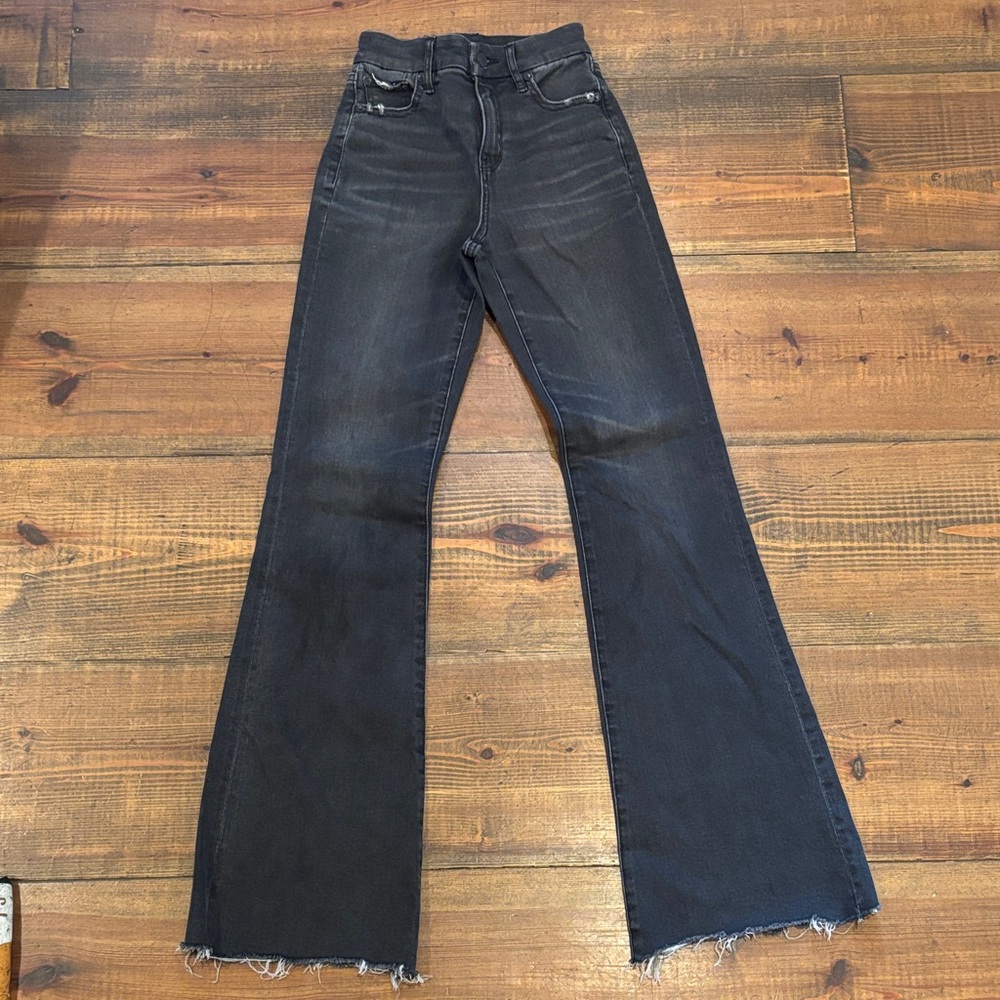 American Eagle Outfitters Black Flare Jeans